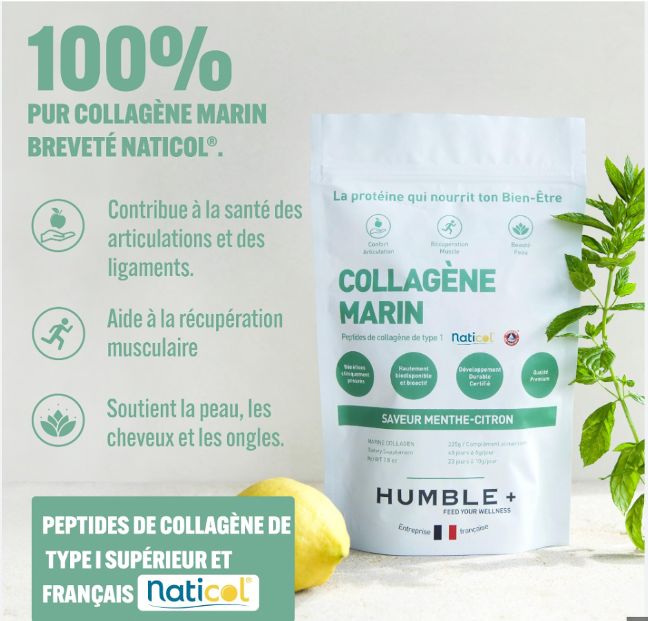 Collagène marin Naticol® : le choix Humble+